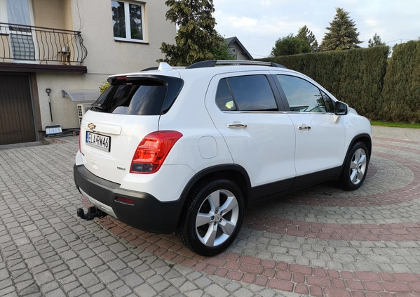Chevrolet Trax cena 35900 przebieg: 182340, rok produkcji 2013 z Końskie małe 781